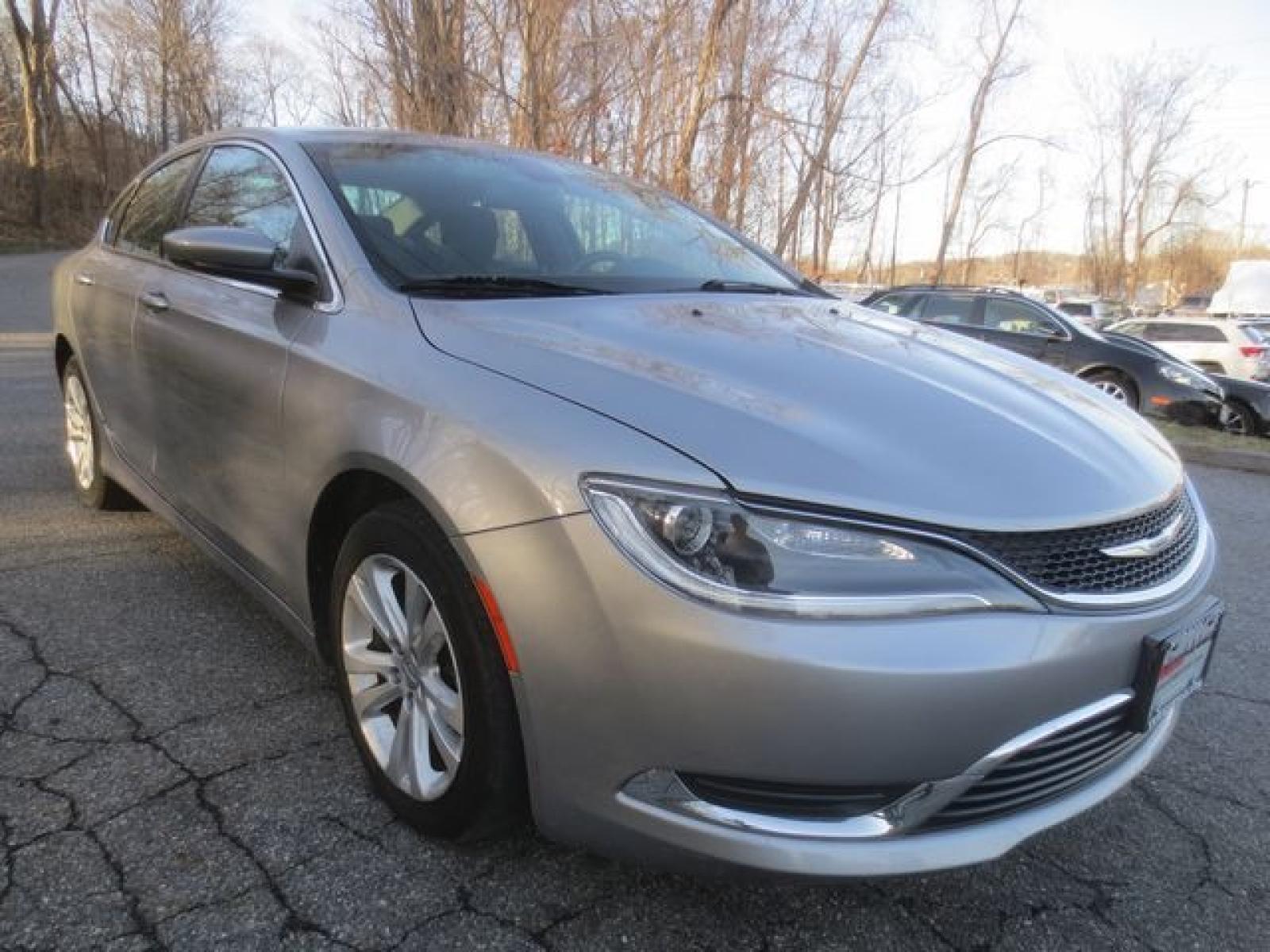 2015 Chrysler 200 Limited (1C3CCCAB9FN) with an 2.4L L4 DOHC 16V engine, 9-Speed Automatic transmission, located at 270 US Route 6, Mahopac, NY, 10541, (845) 621-0895, 41.349022, -73.755280 - Photo #1